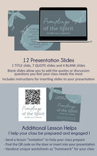 Load image into Gallery viewer, Gary E Stevenson - Promptings of the Spirit Lesson plan for Relief Society - October 2023