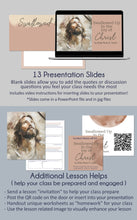 Load image into Gallery viewer, Slides, printables, handouts and RS lesson outline study guide for the talk swallowed up in the joy of Christ by Elder Brian K Taylor April 2024 General Conference