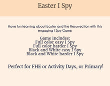 Load image into Gallery viewer, Easter I Spy for Religious Easter Celebration