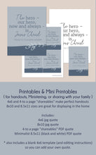 Load image into Gallery viewer, RS lesson handouts for Bishop W. Christopher Waddell - More than a Hero - October 2023 General Conference