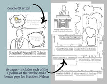 Load image into Gallery viewer, Words of the Prophets General Conference Notes Pages