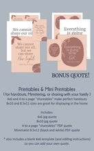 Load image into Gallery viewer, October 2023 General Conference printable quotes - Abide the Day in Christ - Sister Amy A Wright - October 2023