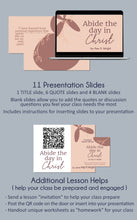 Load image into Gallery viewer, Abide the Day in Christ - Sister Amy A Wright - October 2023