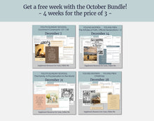 Load image into Gallery viewer, December BUNDLE | LDS Come, Follow Me Youth Lesson Outlines for Home and Church | 4 Lesson Plans