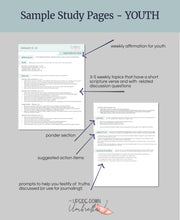 Load image into Gallery viewer, March 24-30| D&C 27-28 - LDS Lesson Helps | Youth Sunday School - Come Follow Me 2025 Doctrine and Covenants "All Things... Done in Order"