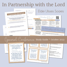 Load image into Gallery viewer, in partnership with the Lord - Ulisses Soares - October 2022 General Conference RS lesson guide