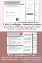 Load image into Gallery viewer, Relief Society Lesson helps for April 2023 General Conference Ulisses Soares - Followers of the prince of Peace