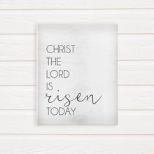 Load image into Gallery viewer, Christ the Lord is Risen Today Easter Printable