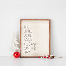 Load image into Gallery viewer, Little Lord Jesus Asleep on the Hay