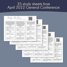 Load image into Gallery viewer, April 2022 General Conference FHE lessons