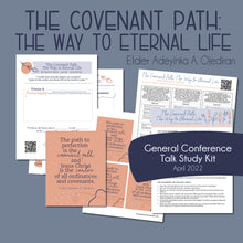 Load image into Gallery viewer, he Covenant Path: The Way to Eternal Life" by Adeyinka A. Ojediran RS Lesson helps from April 2022 general conference