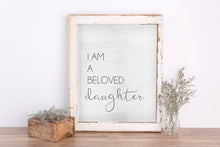 Load image into Gallery viewer, yw theme printable i am a beloved daughter