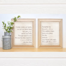 Load image into Gallery viewer, come come ye saints LDS farmhouse printable