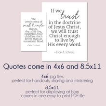 Load image into Gallery viewer, April 2023 General Conference Printable Quotes - Minimalist Style