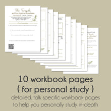 Load image into Gallery viewer, The temple and your spiritual foundation study guide for general conference october 2021 president nelson