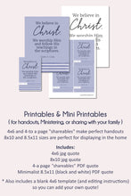 Load image into Gallery viewer, April 2023 General Conference quotes from President Dallin H Oaks - the teachings of Jesus Christ - RS lesson plan