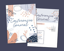 Load image into Gallery viewer, Diario de la conferencia General | Cuaderno y guía de estudio de la conferencia general | General Conference Journal Spanish Version note taking packet for general conference