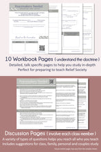 Load image into Gallery viewer, april 2023 general conference RS lesson plan, President Russell M. Nelson - Peacemakers Needed