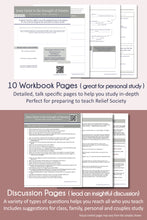 Load image into Gallery viewer, Relief soceity lesson plan for april 2023 general conference Jesus Christ is the Strength of Parents - Dieter F. Uchtdorf