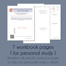 Load image into Gallery viewer, April 2022 General Conference Lesson helps for RS Relief Society LessonWe Are the Church of Jesus Christ of Latter-day Saints" by Reyna I. Aburto