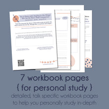 Load image into Gallery viewer, April 2022 General Conference Study Kit He Is Risen with Healing in His Wings - Patrick Kearon Relief Society Lesson Helps, FHE lesson ideas for general conference study