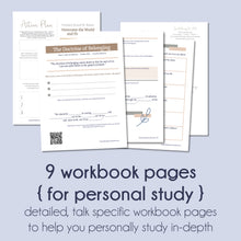 Load image into Gallery viewer, october 2022 general conference talks study kit - The Doctrine of Belonging - Elder D. Todd Christofferson  RS lesson, FHE lesson
