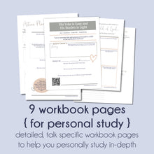 Load image into Gallery viewer, October 2022 RS Lesson helps, lesson ideas forHis Yoke is Easy and His Burden is Light- J. Anette Dennis