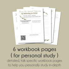 Load image into Gallery viewer, october 2021 general conference facing our spiritual hurricanes conference talk study guide