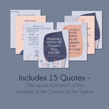 Load image into Gallery viewer, Printable general conference quotes