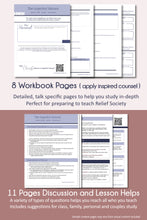 Load image into Gallery viewer, April 2023 General Conference Study Guide - Vern P Stanfill - the imperfect harvest rs lesson plan