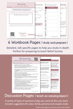 Load image into Gallery viewer, Relief Society Lesson plan and handouts for Ministering by Elder Gerrit W Gong - April 2023 General Conference