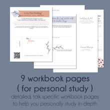 Load image into Gallery viewer, April 2022 General Conference Relief Society Lesson outline and study workbook General Conference