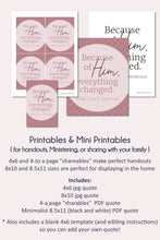 Load image into Gallery viewer, april 2023 general conference printable quotes - gary e stevenson - rs handout, rs lesson ideas, the greatest easter story ever told