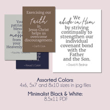 Load image into Gallery viewer, printable general conference quotes