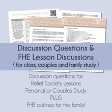 Load image into Gallery viewer, RS lesson ideas for His Yoke is Easy and His Burden is Light- J. Anette Dennis from October 2022 general conference