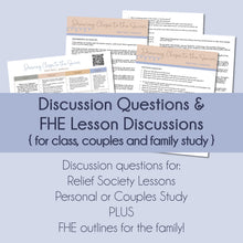 Load image into Gallery viewer, RS lesson outline and discussion questions for October 2022 General Conference Drawing Closer to the Savior - Elder Neil L. Andersen