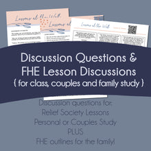 Load image into Gallery viewer, april 2022 general conference talk study kit and journal Lessons at the Well by Susan H. Porter