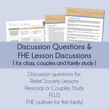 Load image into Gallery viewer, October 2022 general conference lesson ideas, RS lesson plan Patterns of Discipleship by Joseph W. Sitati