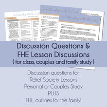 Load image into Gallery viewer, FHE lesson ideas from october 2022 general conference - In Partnership with the Lord - Ulisses Soares