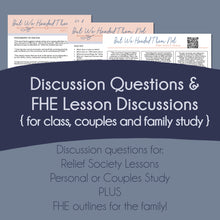 Load image into Gallery viewer, RS lesson helps for Relief Society, FHE, General Conference April 2022 "But We Heeded Them Not" by David A. Bednar
