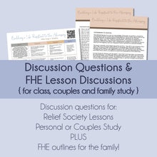 Load image into Gallery viewer, October 2022 General Conference RS lesson ideas Building a Life Resistant to the Adversary by Jorge F. Zeballos