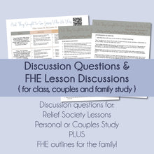 Load image into Gallery viewer, October 2022 General Conference RS Lesson helps, FHE lesson, study guide And They Sought to See Jesus Who He Was - James W. McConkie III - October 2022 General Conference