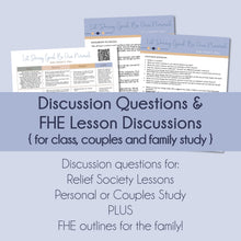 Load image into Gallery viewer, Relief Society Lesson Plan for "Let Doing Good Be Our Normal" by Elder Rafael E. Pino - October 2022 General Conference