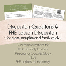 Load image into Gallery viewer, come unto christ and don't come alone - ocstober2021 GENERAL CONFERENCE RELIEF SOCIETY LESSON HELPS