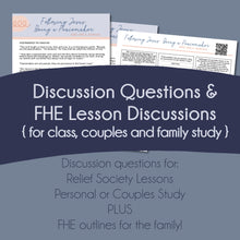 Load image into Gallery viewer, General Conference Study guide and Relief Society Lesson ideas from April 2022 General Conference - Following Jesus: Being a Peacemaker - Neil L. Andersen