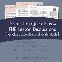 Load image into Gallery viewer, "Fear Not: Believe Only!" by Jeffrey R. Holland April 2022 General Conference Study Helps RS and FHE Lesson