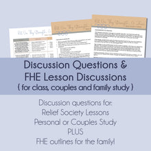 Load image into Gallery viewer, October 2022 General Conference Study Guide for "Put On Thy Strength O Zion" by Elder David A. Bednar FHE lesson, RS Lesson, Elder's Quorum lesson helps