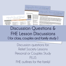 Load image into Gallery viewer, October 2022 General Conference lesson plan for relief society