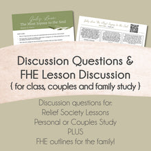 Load image into Gallery viewer, relief society lesson helps for october 2021 general conference - susan h porter - god's love the most joyous to the soul