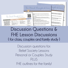 Load image into Gallery viewer, Elders Quorum and Relief Society lesson helps "The Eternal Principle of Love" by Elder Hugo Montoya October 2022 General Conference